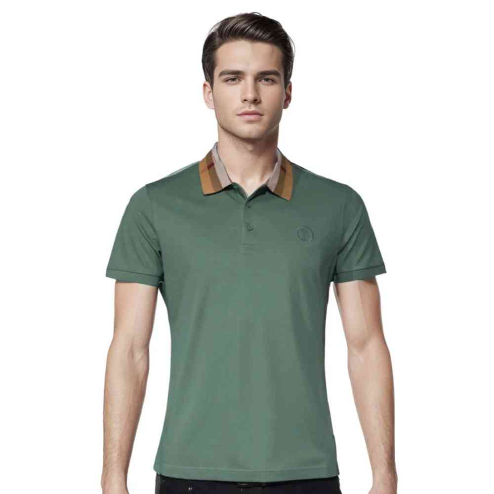 Green Burberry TB Embossed Logo Pink Premium T-shirt