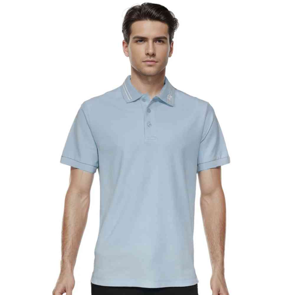 Sky Blue Burberry Black Premium Quality T-shirt