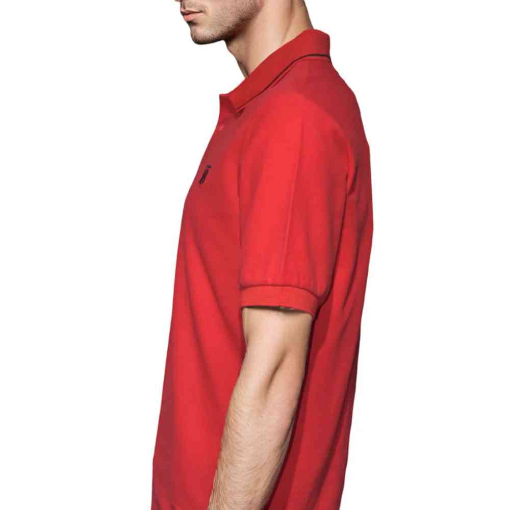Burberry Icon Stripe Red Premium T-shirt-thumb-3