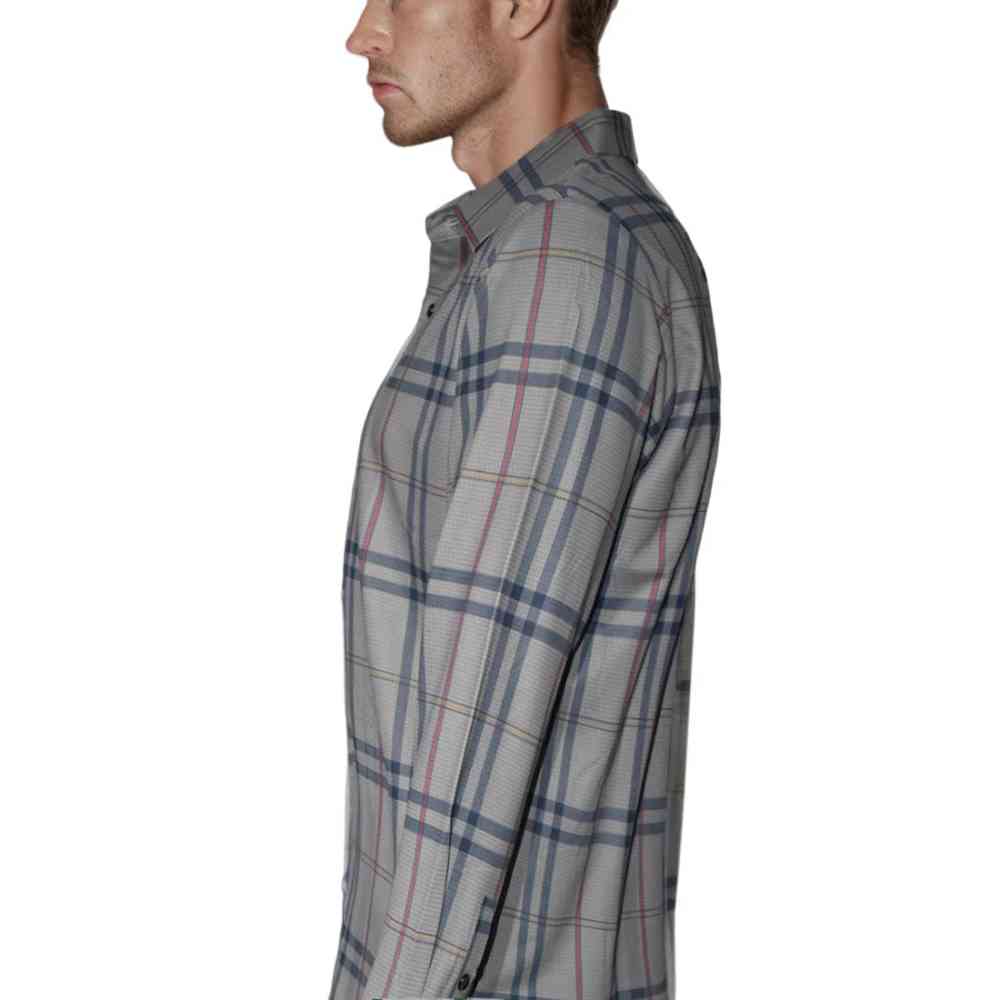 Burberry Grey Premium Quality Shirt-3