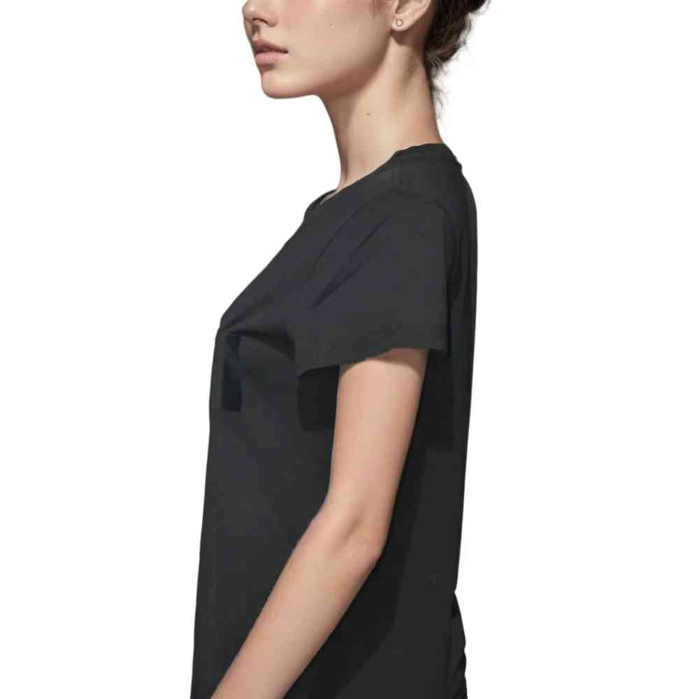 Chanel Black Premium Quality Women T-shirt-thumb-2