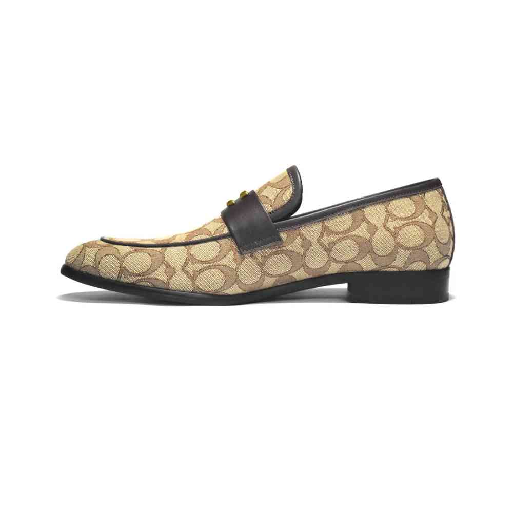 Coach Brown Premium Quality Loafers-1