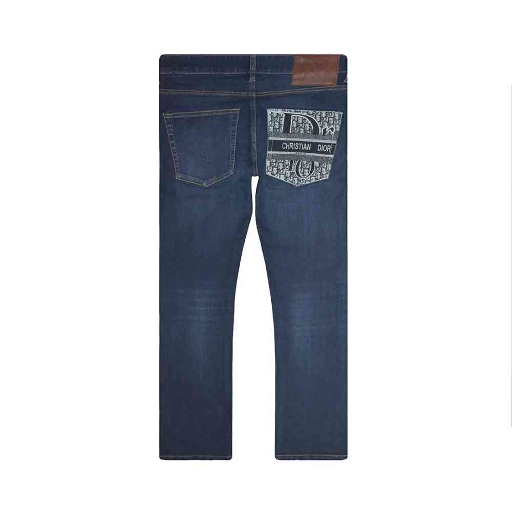 Dior Dark Blue Premium Quality Jeans-5