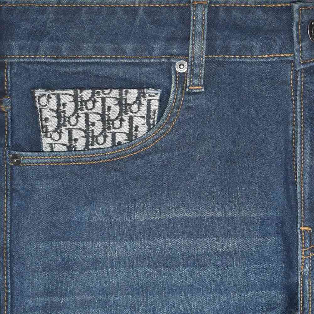 Dior Dark Blue Premium Quality Jeans-2
