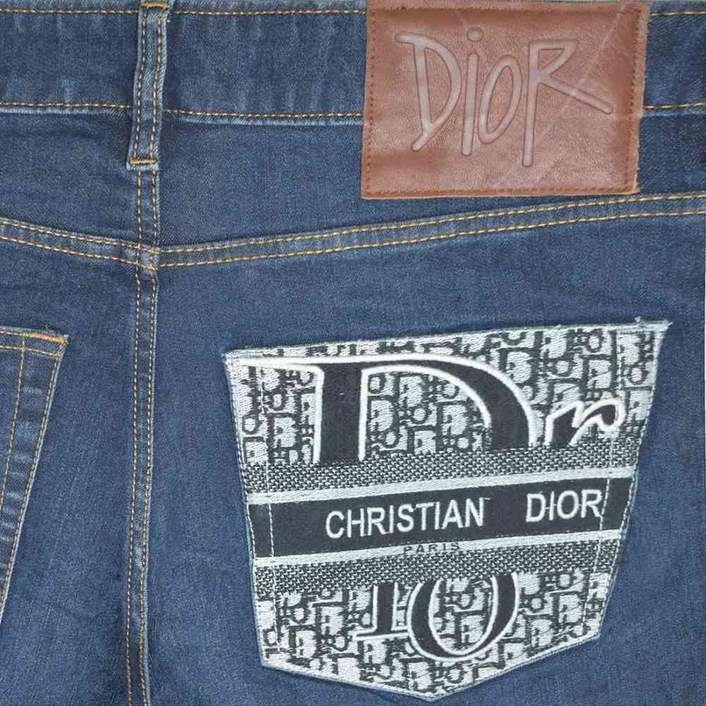 Dior Dark Blue Premium Quality Jeans-4