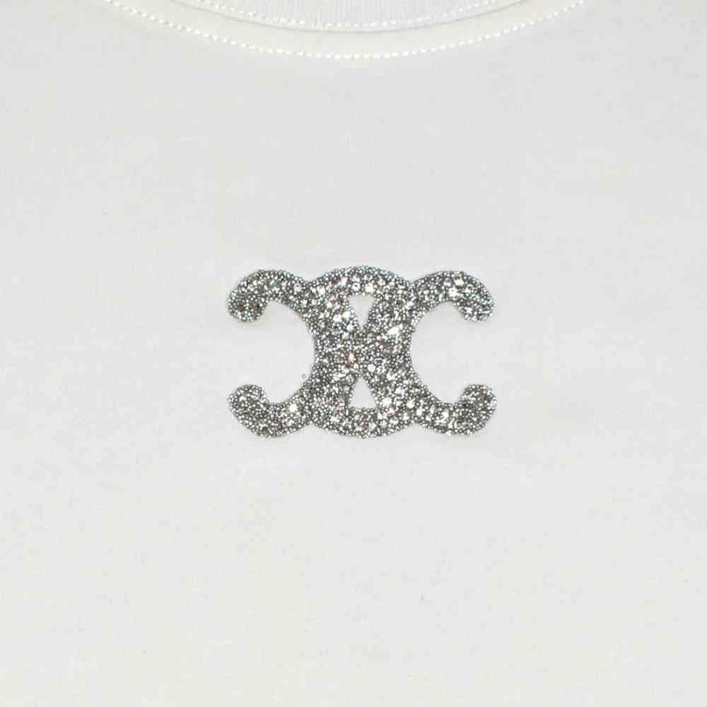 Celine White Premium Quality Women T-shirt-thumb-3