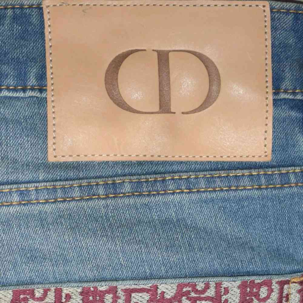 Dior Light Blue Premium Quality Jeans-thumb-4
