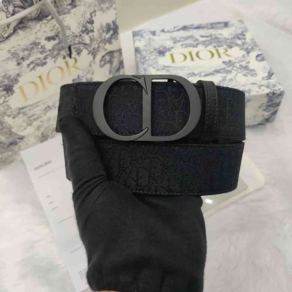 Dior Black Premium Quality Belt-thumb-0
