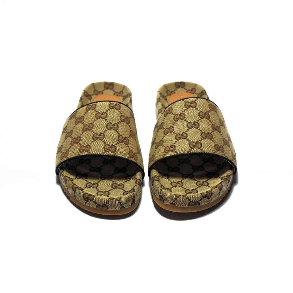 Gucci Brown Premium Quality Men's Flip-Flops-thumb-4