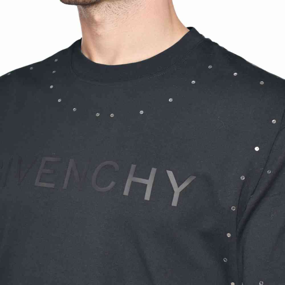 Givenchy Black Premium Quality Short Sleeve T-shirt-2