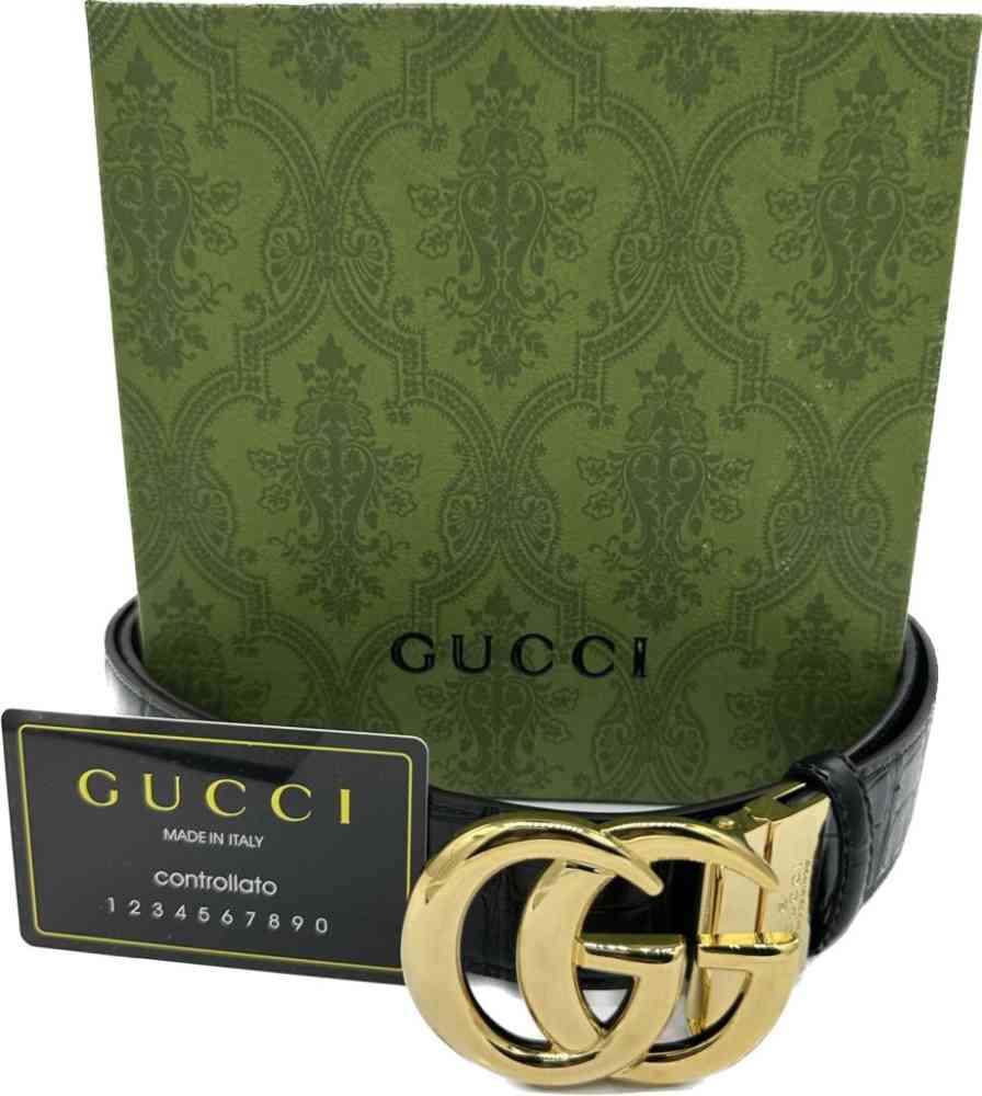 Gucci Black Premium Quality Belt-1