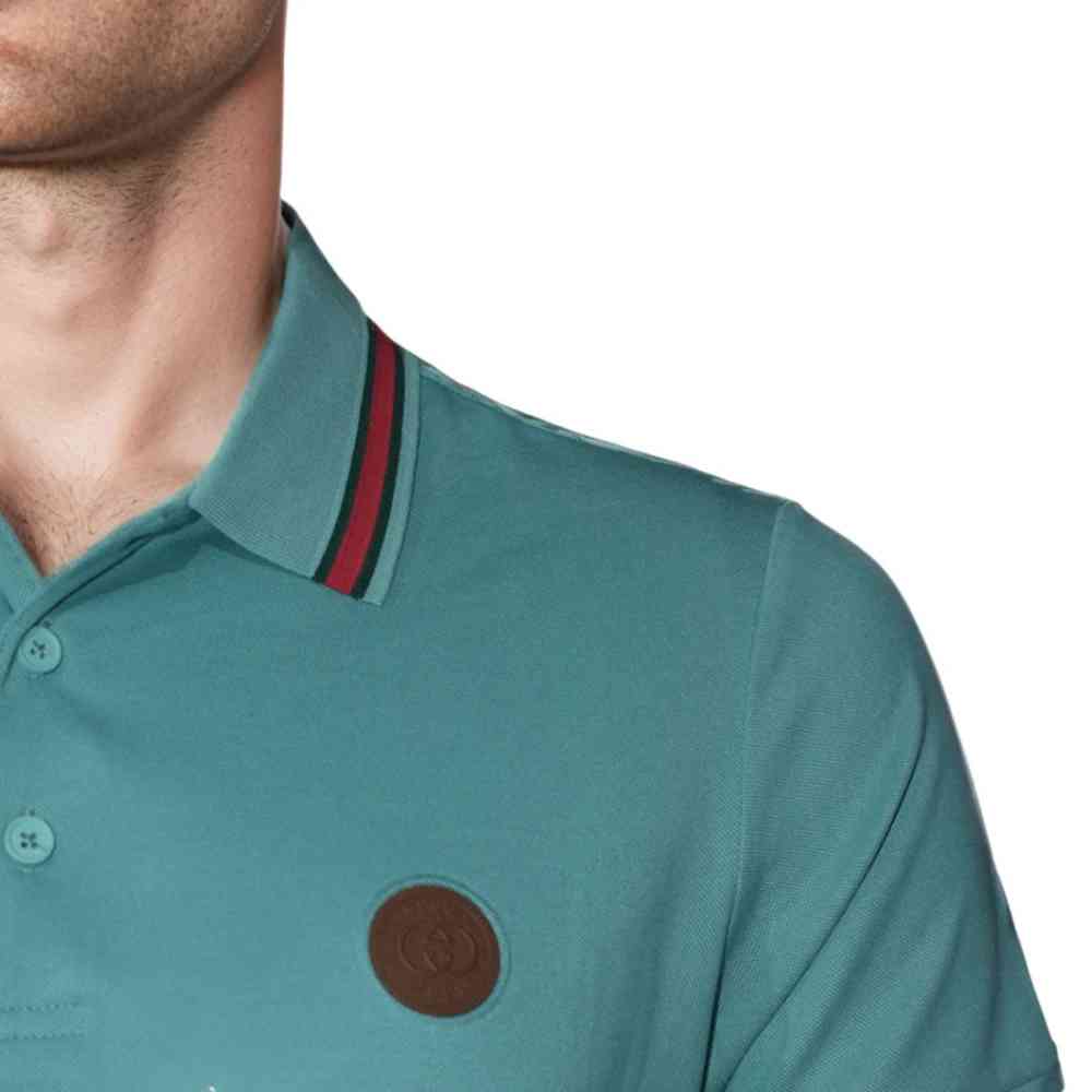 Gucci Blue Premium Quality T-shirt-4