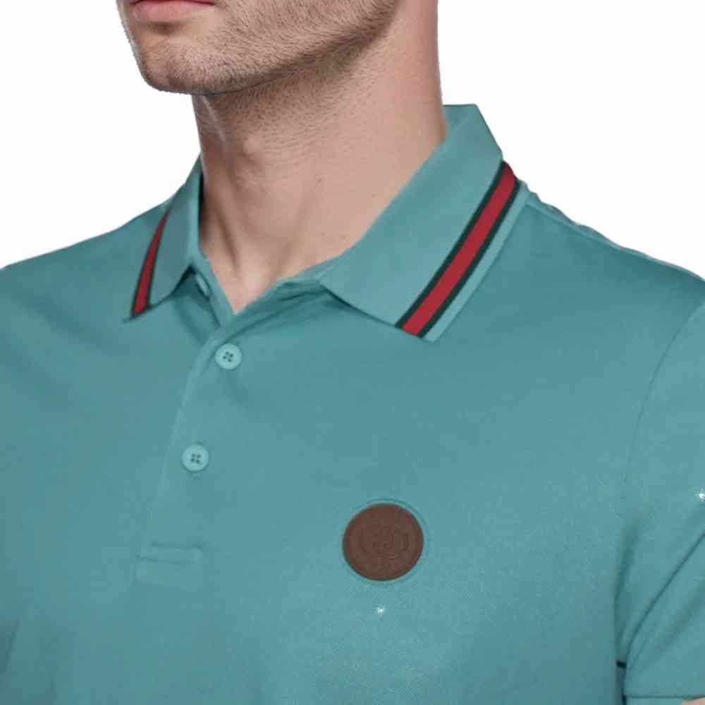 Gucci Blue Premium Quality T-shirt-2