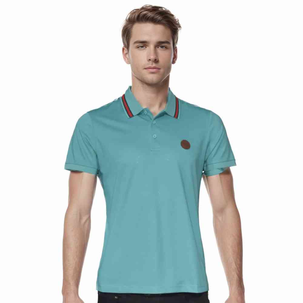 Blue Gucci White Premium Quality T-shirt