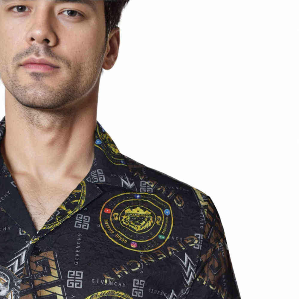 Givenchy Printed Black Premium Quality Shirt-4