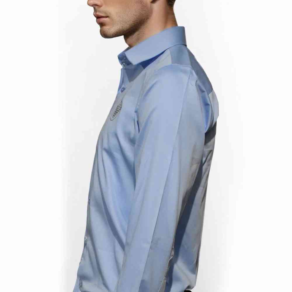 Giorgio Armani Sky Blue Premium Quality Shirt-3
