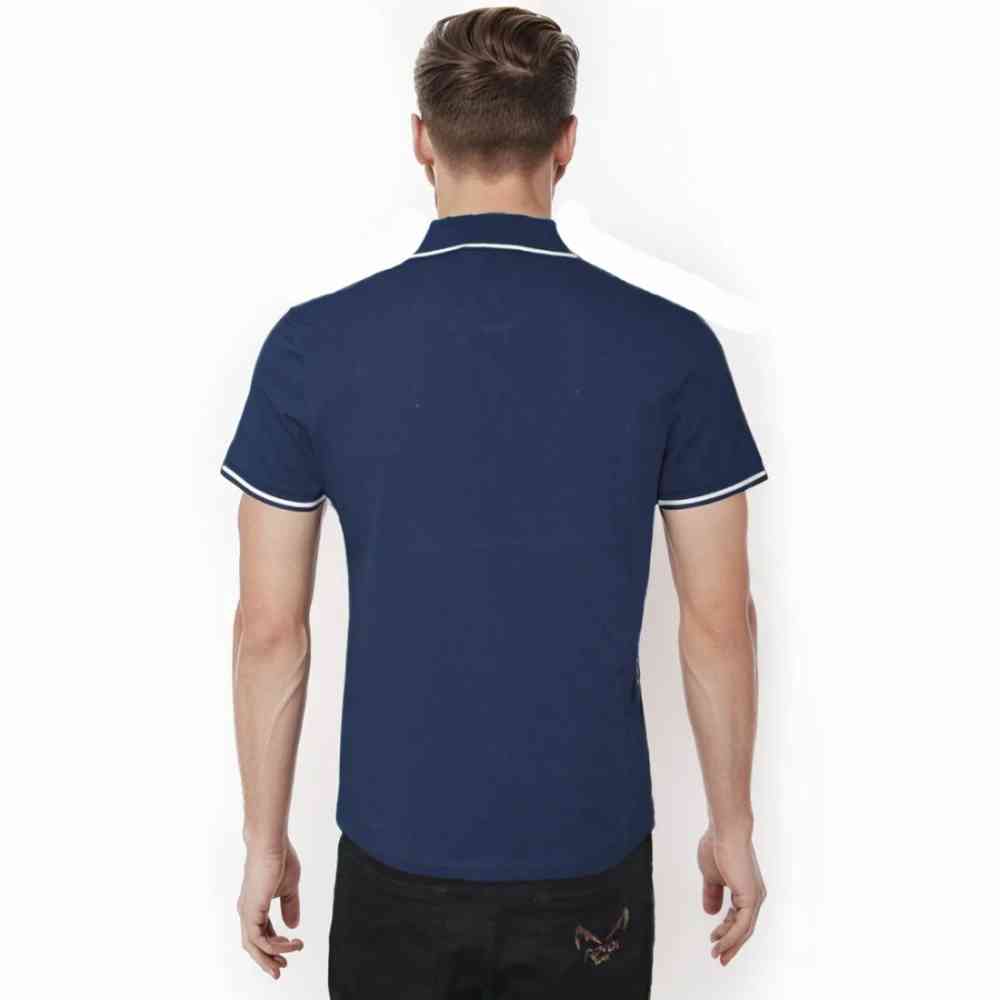 Dolce & Gabbana Navy Blue Premium Quality T-shirt-thumb-1