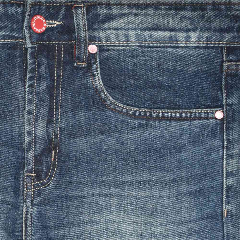 Dolce & Gabbana Dark Blue Premium Quality Denim Jeans-2