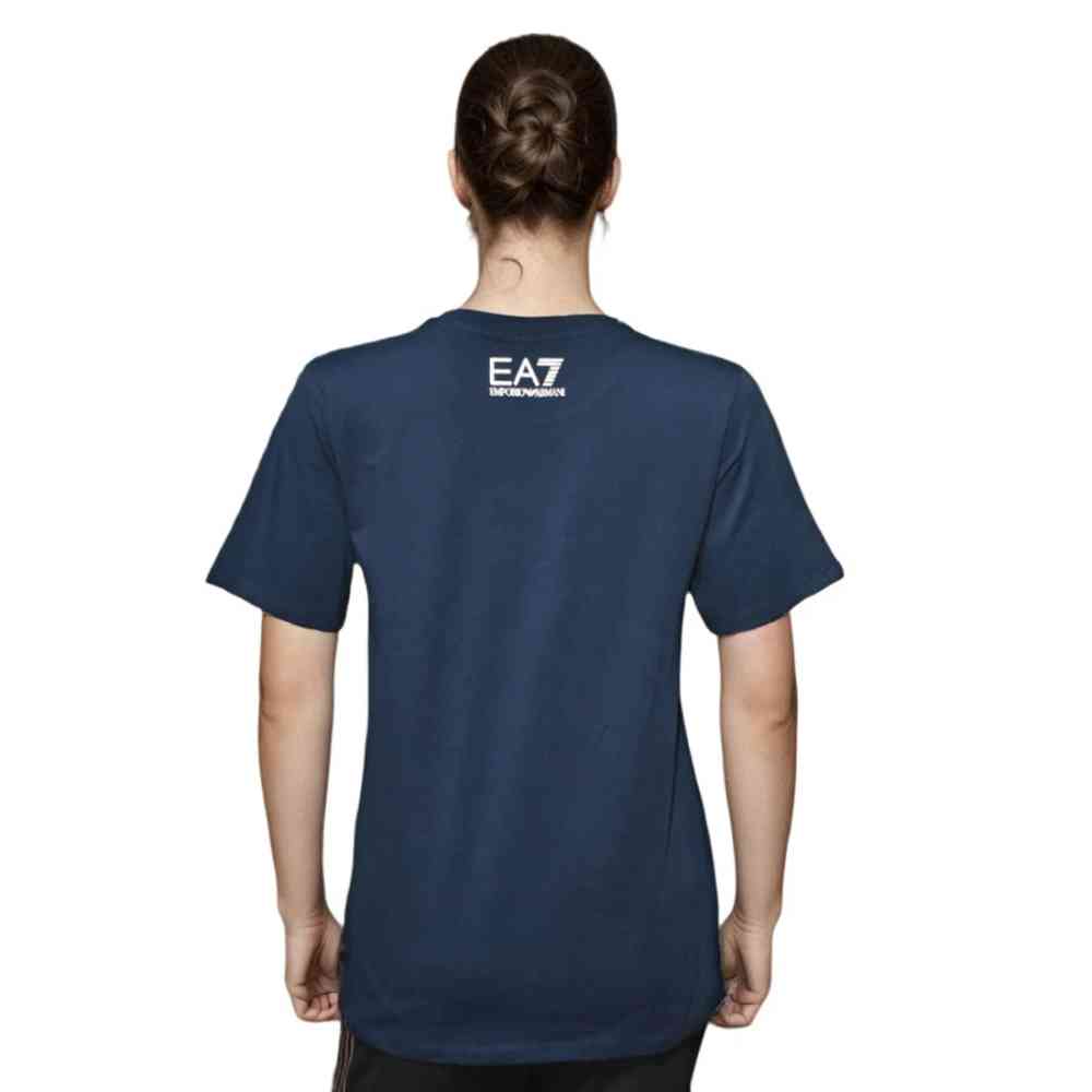 Emporio Armani Blue Premium Quality Women T-shirt-1