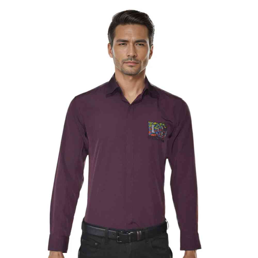 Wine Dolce & Gabbana White Premium Quality Designer Shirt