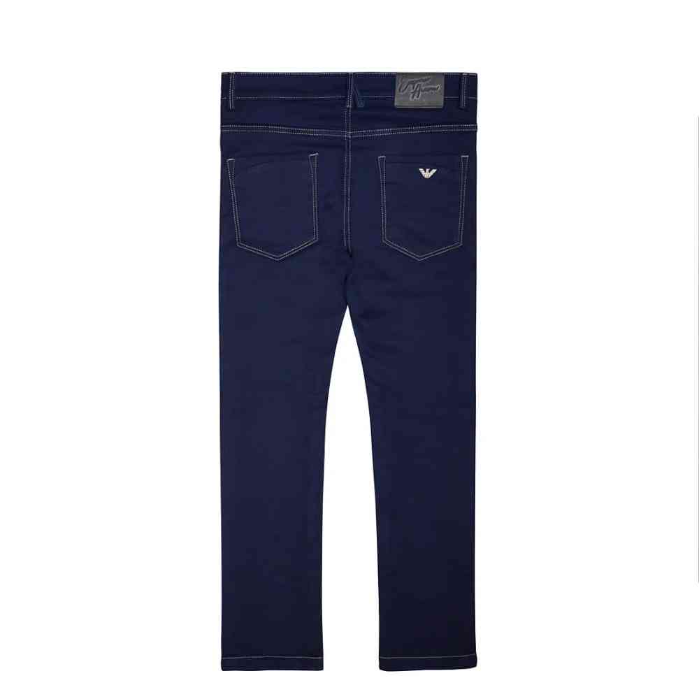 Emporio Armani Dark Blue Premium Quality Jeans-thumb-5