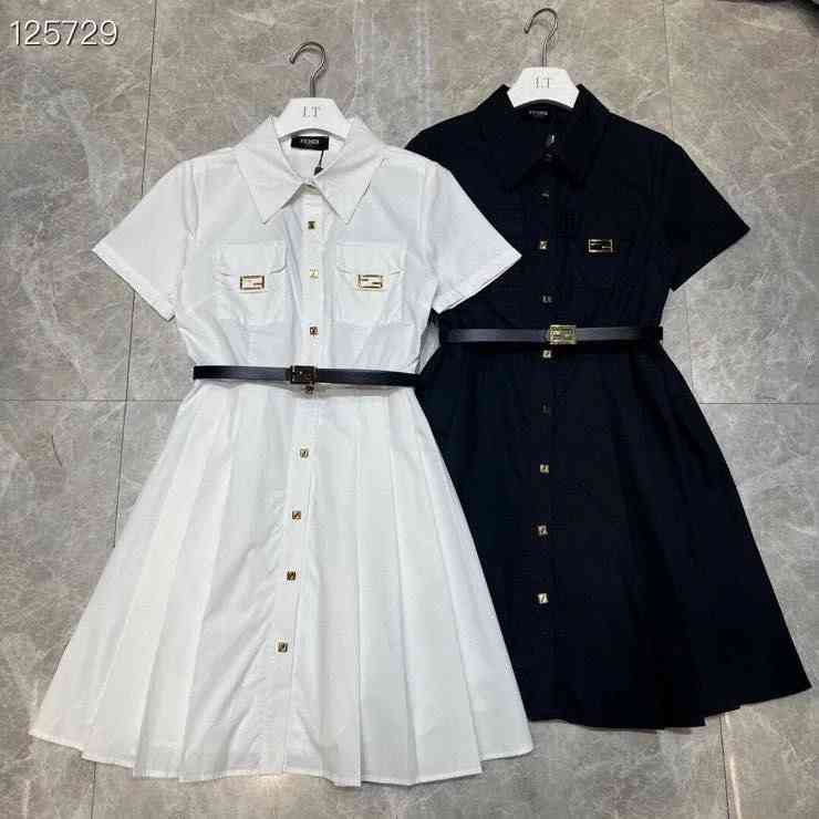 Fendi Premium Quality Short Sleeve Dress-thumb-8