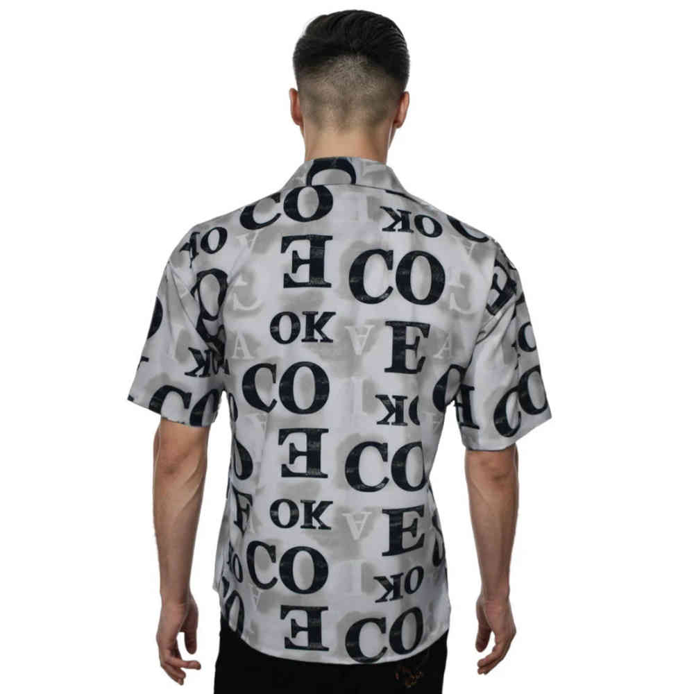 Dolce & Gabbana White Premium Quality Half-Sleeve Shirt-1