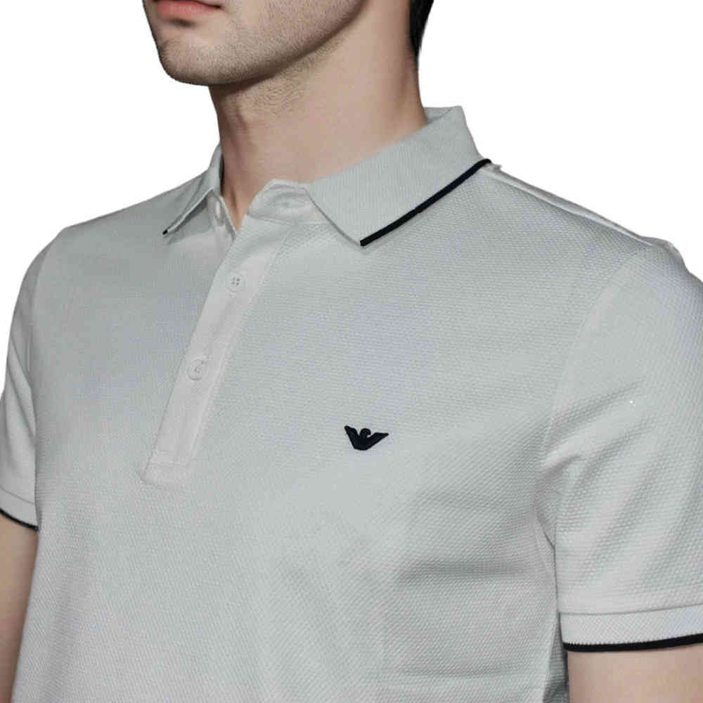 Emporio Armani White Premium Quality T-shirt-thumb-2