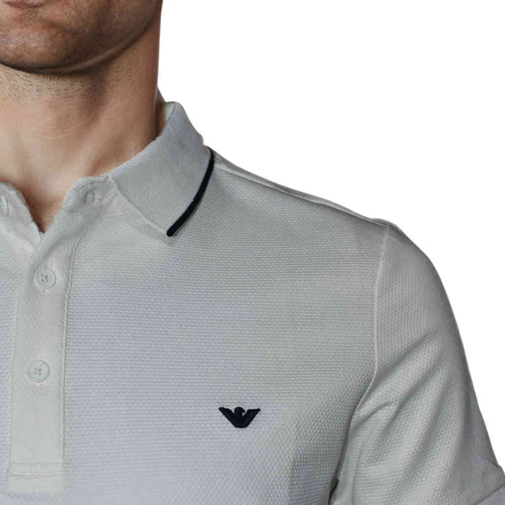 Emporio Armani White Premium Quality T-shirt-thumb-4