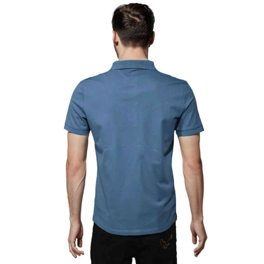Fendi Embossed logo Blue Premium Quality T-shirt-1