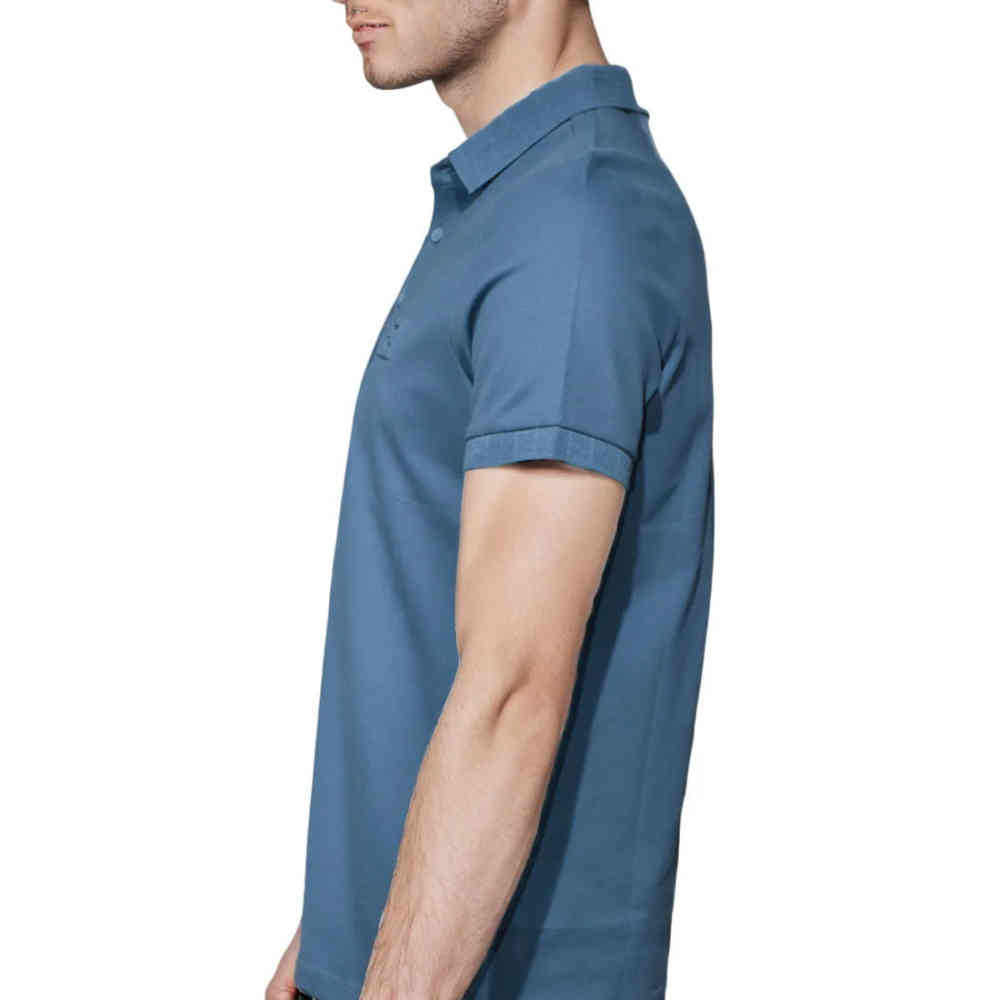 Fendi Embossed logo Blue Premium Quality T-shirt-3