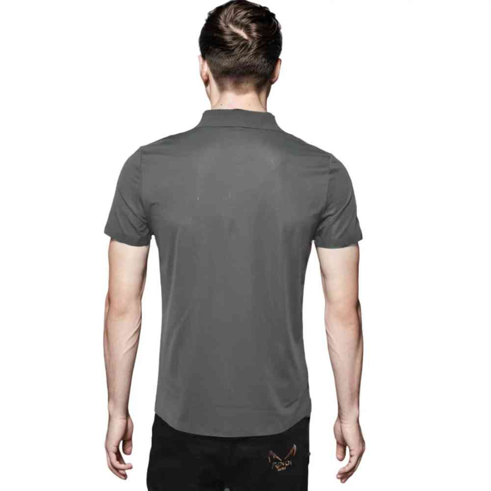 Prada Dark Green Premium Regular Fit Polo T-shirt-thumb-1