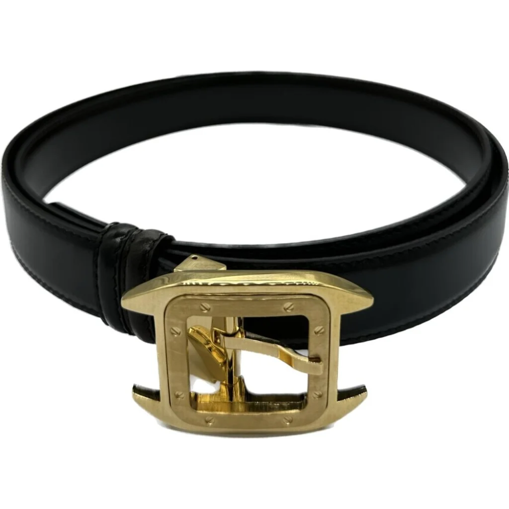 Premium Quality Black Belt-thumb-0