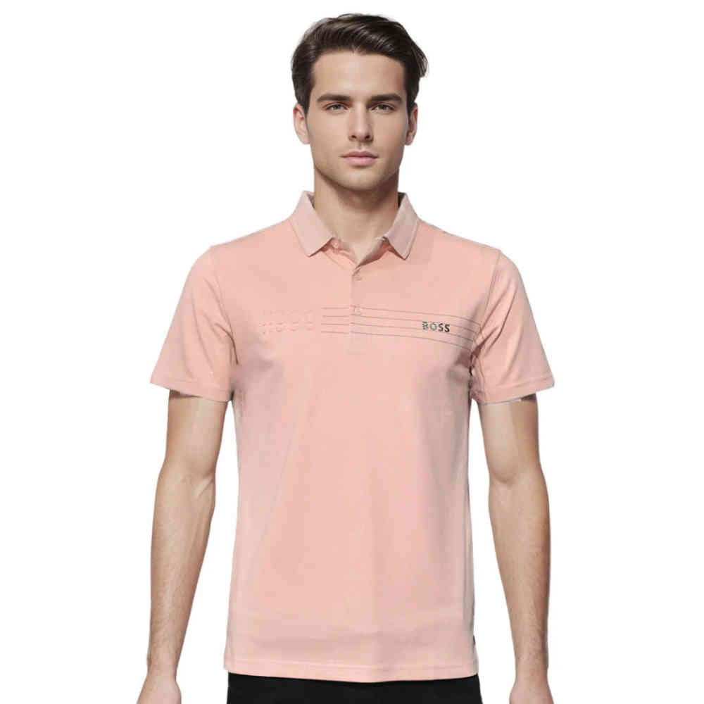 Pink Boss Blue Premium Quality Polo T-shirt