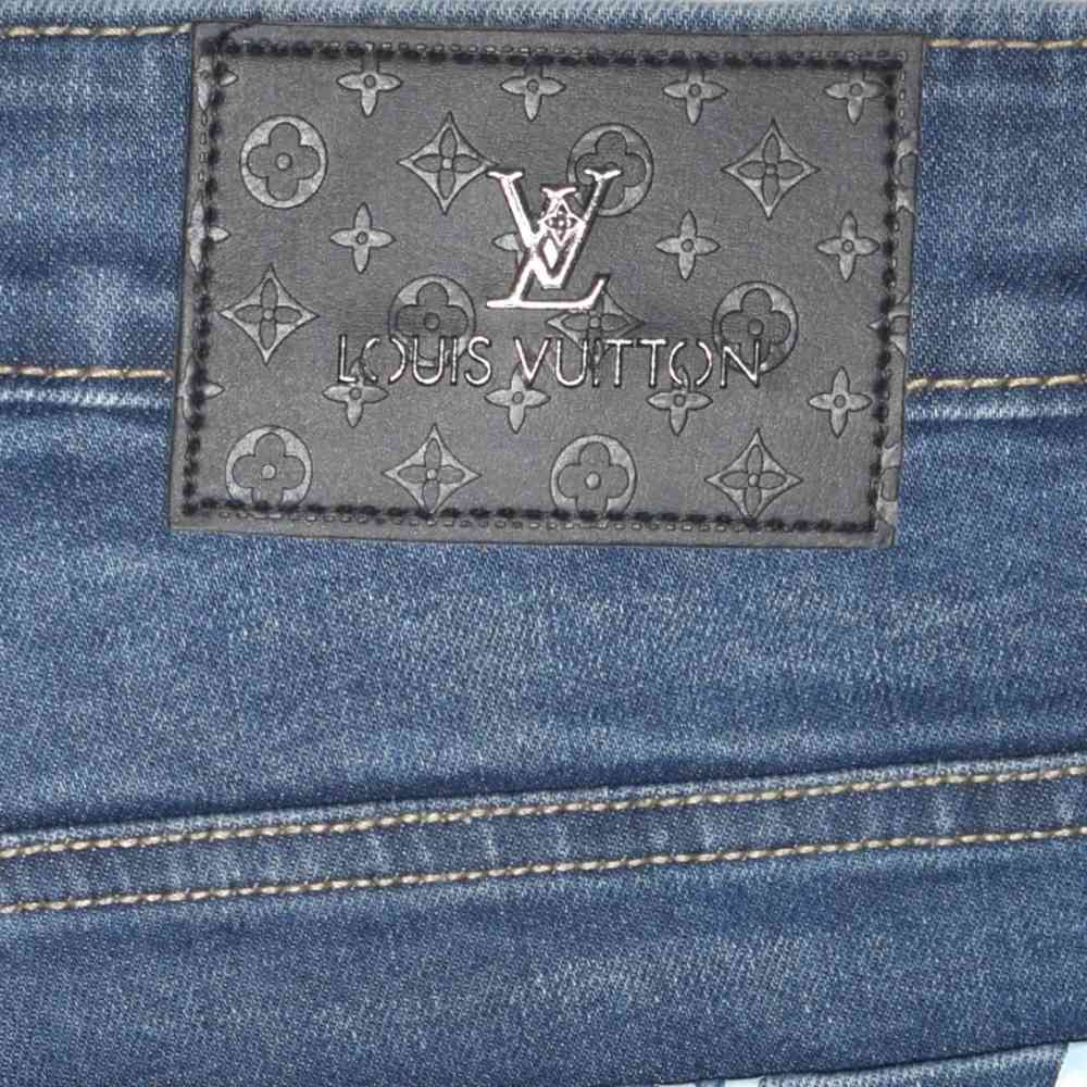 Louis Vuitton Light Blue Premium Quality Jeans-4