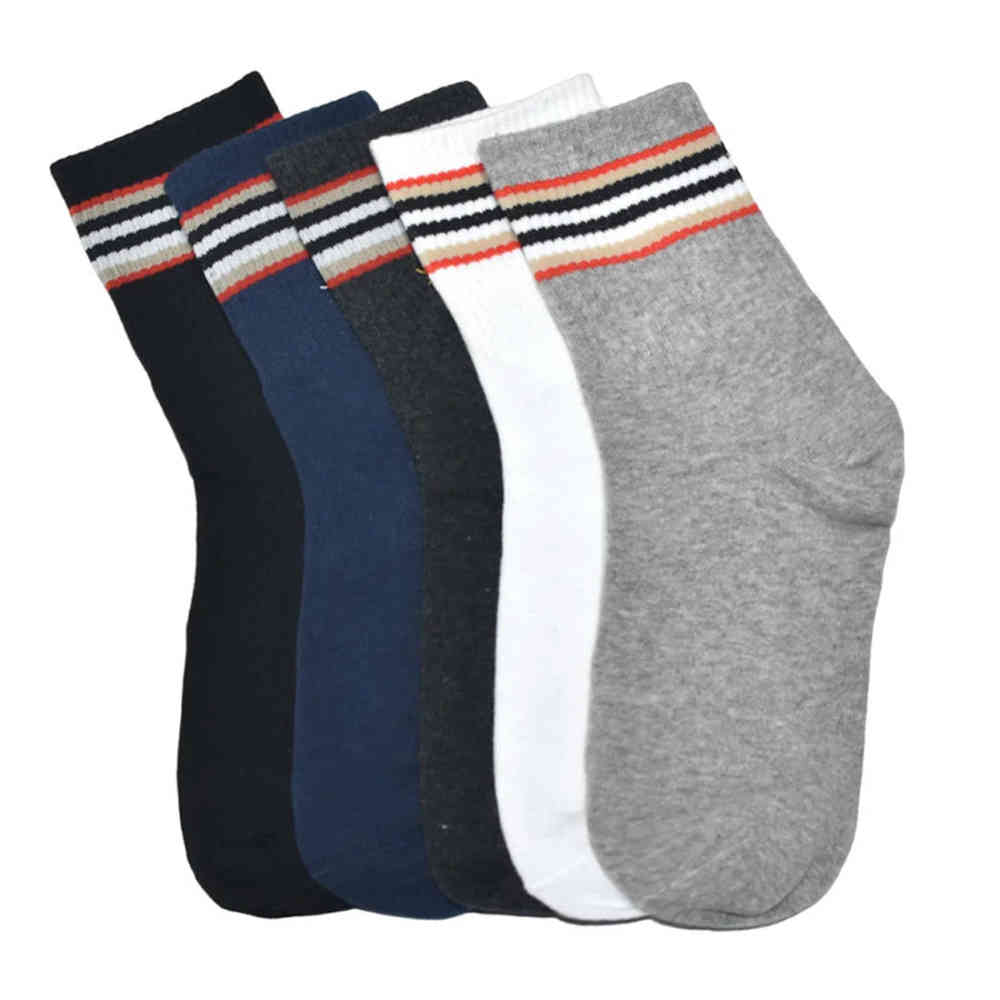 Burberry Anklet Premium Quality Socks - Pack of 5-thumb-1