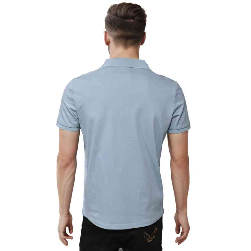 Emporio Armani Blue Premium Quality T-shirt-thumb-1