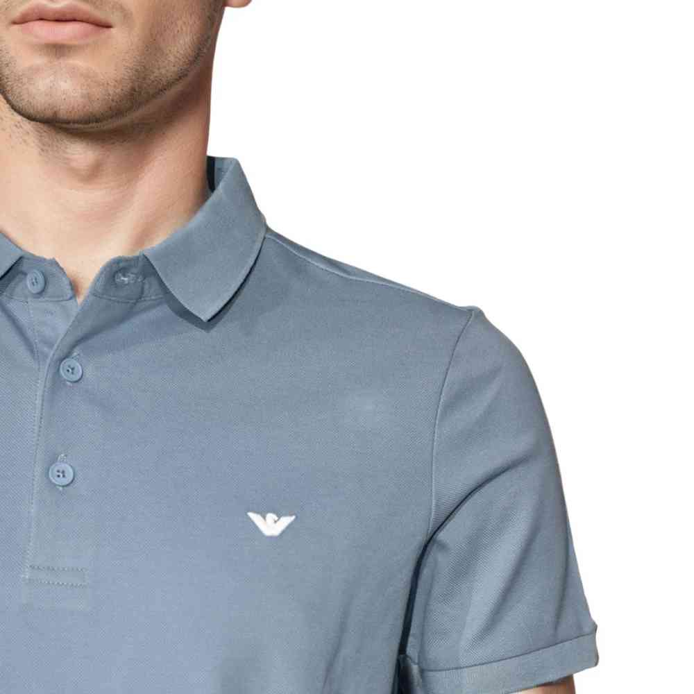 Emporio Armani Blue Premium Quality T-shirt-thumb-4