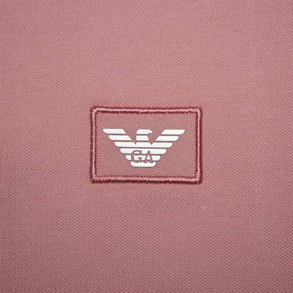 Emporio Armani Pink Premium Quality Short Sleeve T-shirt-3
