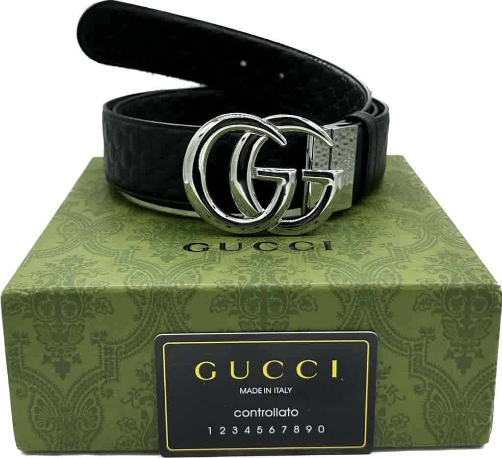 Gucci Black Premium Quality Belt-1
