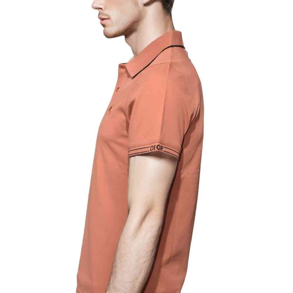 Dior Orange Premium Quality T-Shirt-thumb-2