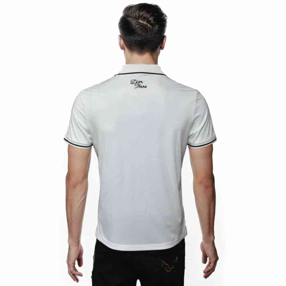 Dior Logo Print White Premium Quality T-shirt-1