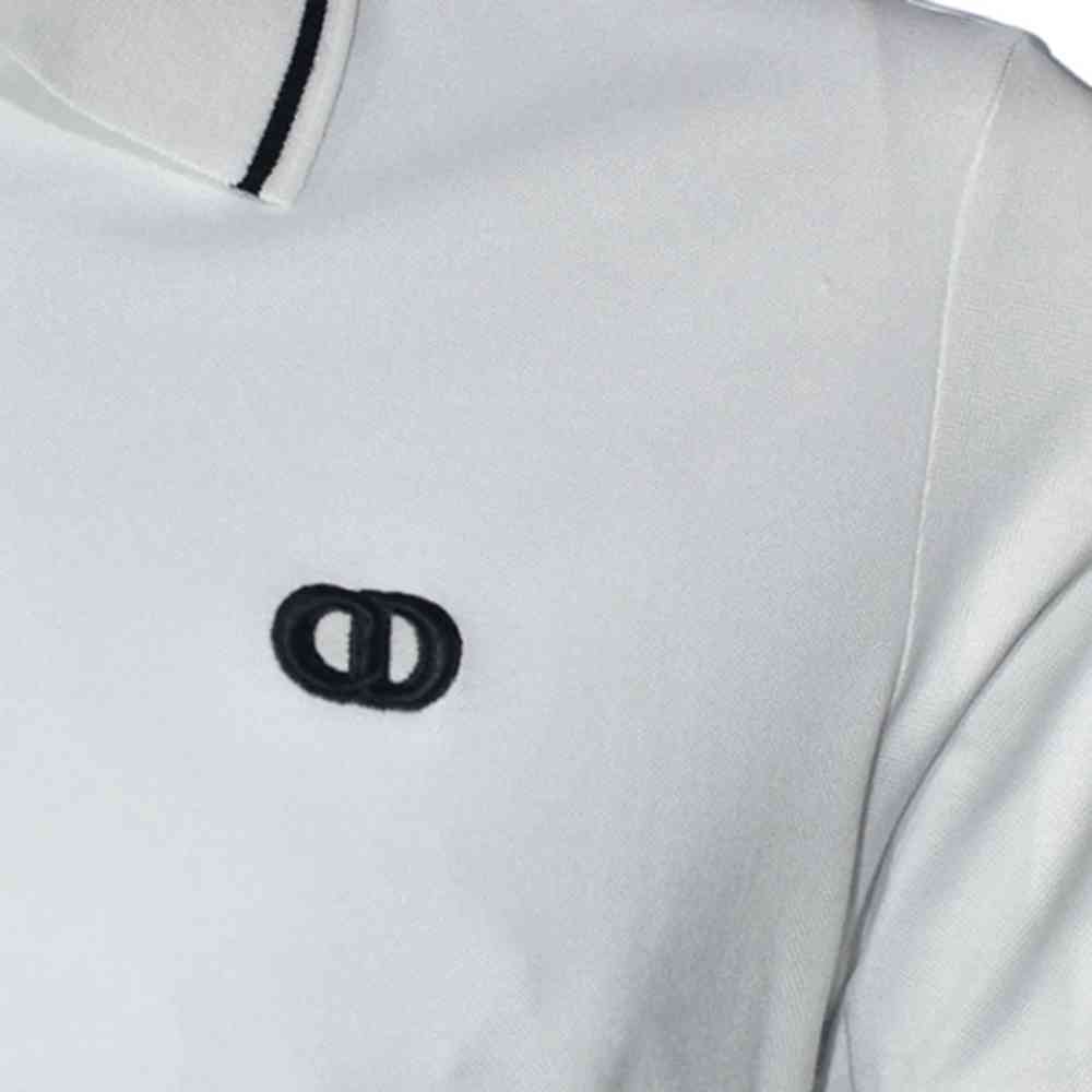 Dior Logo Print White Premium Quality T-shirt-4