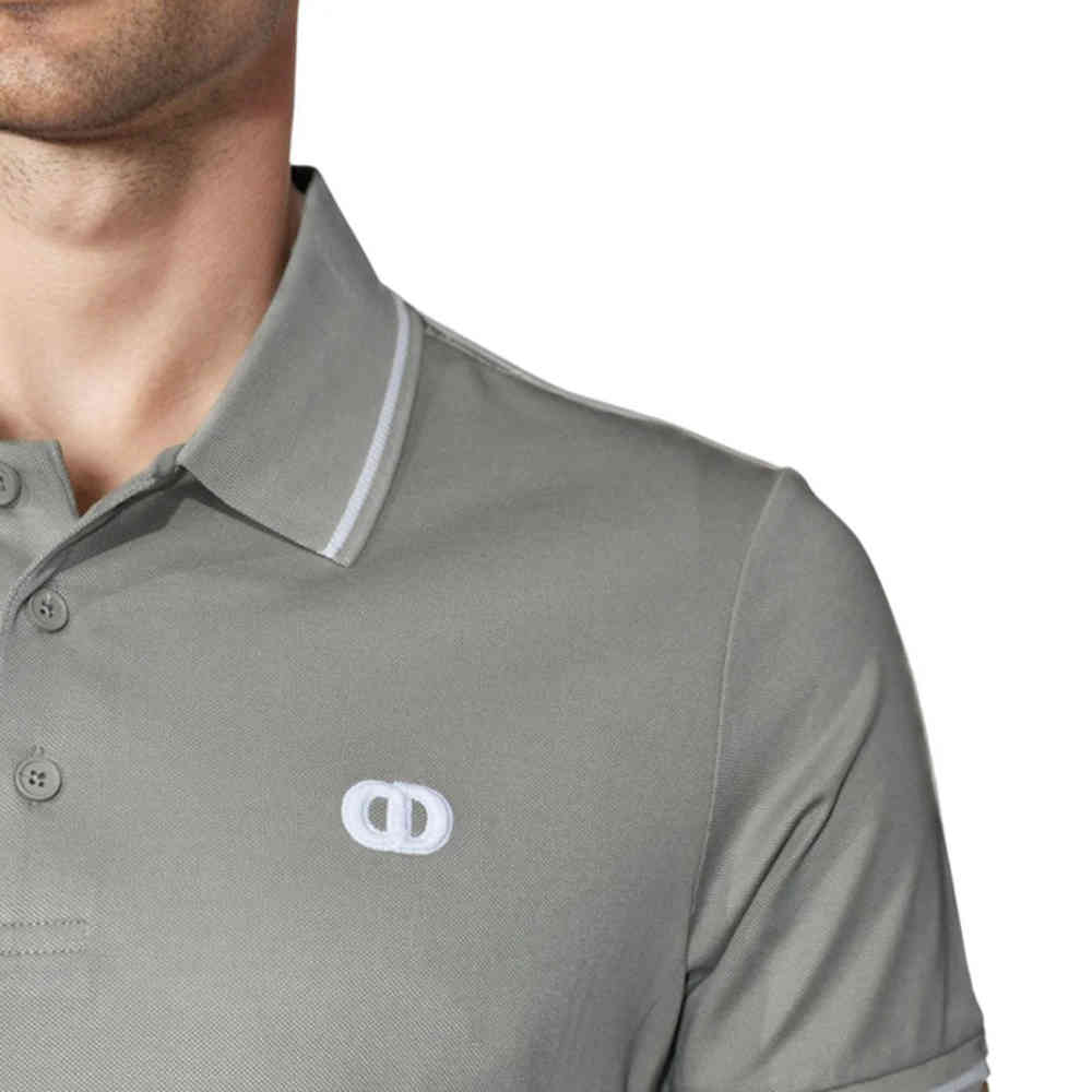 Dior Logo Print Olive Grey Premium Quality T-shirt-4