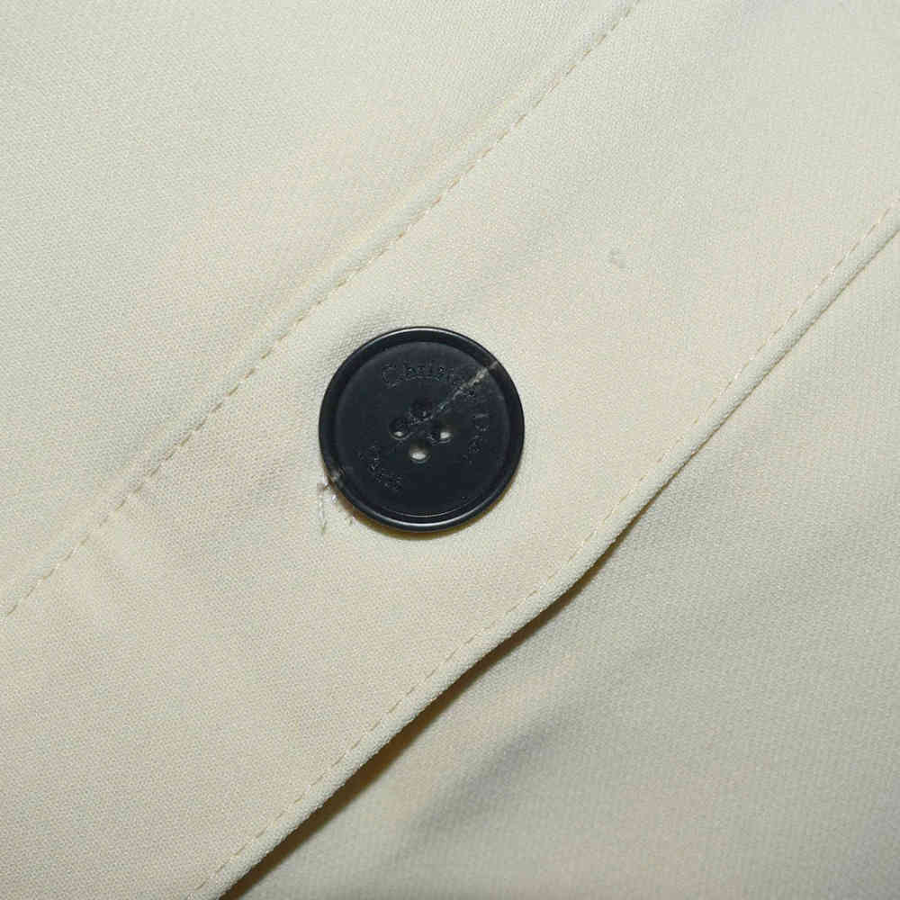 Dior Cream Premium Quality Luxury Dress-thumb-4