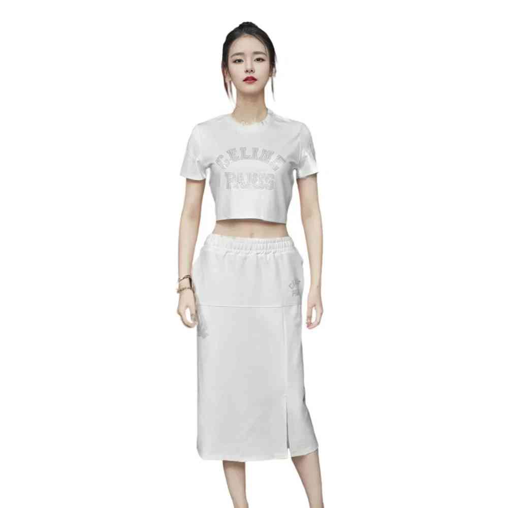 Celine White Premium Quality Dress-1