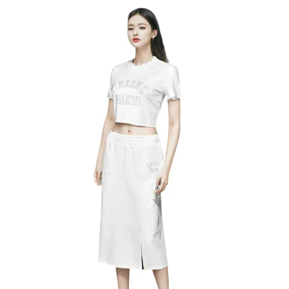 White Celine Black Premium Quality Dress