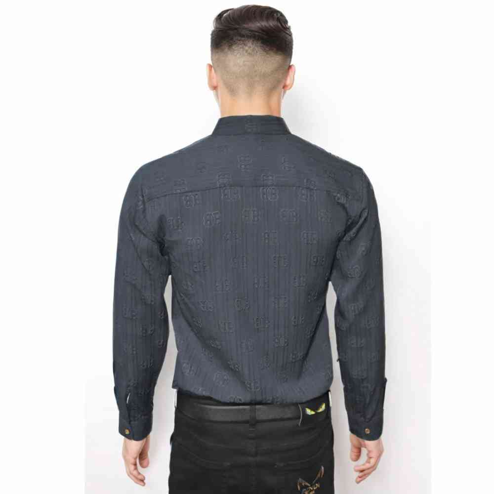 Balenciaga Blue Premium Quality Designer Shirt-1