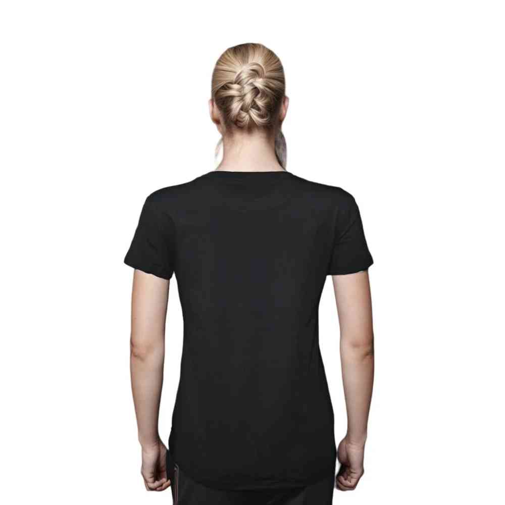Chanel Black Premium Quality Women T-shirt-1