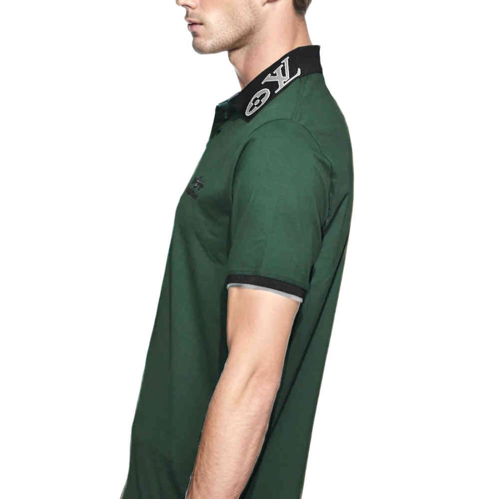 Louis Vuitton Dark Green Premium Quality T-shirt-2